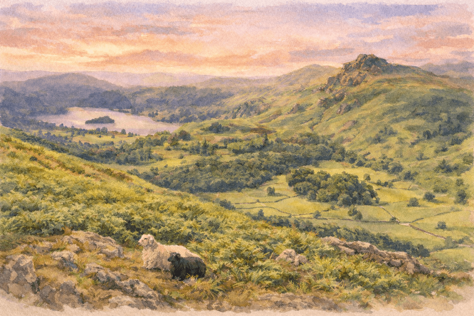 Lake District Background